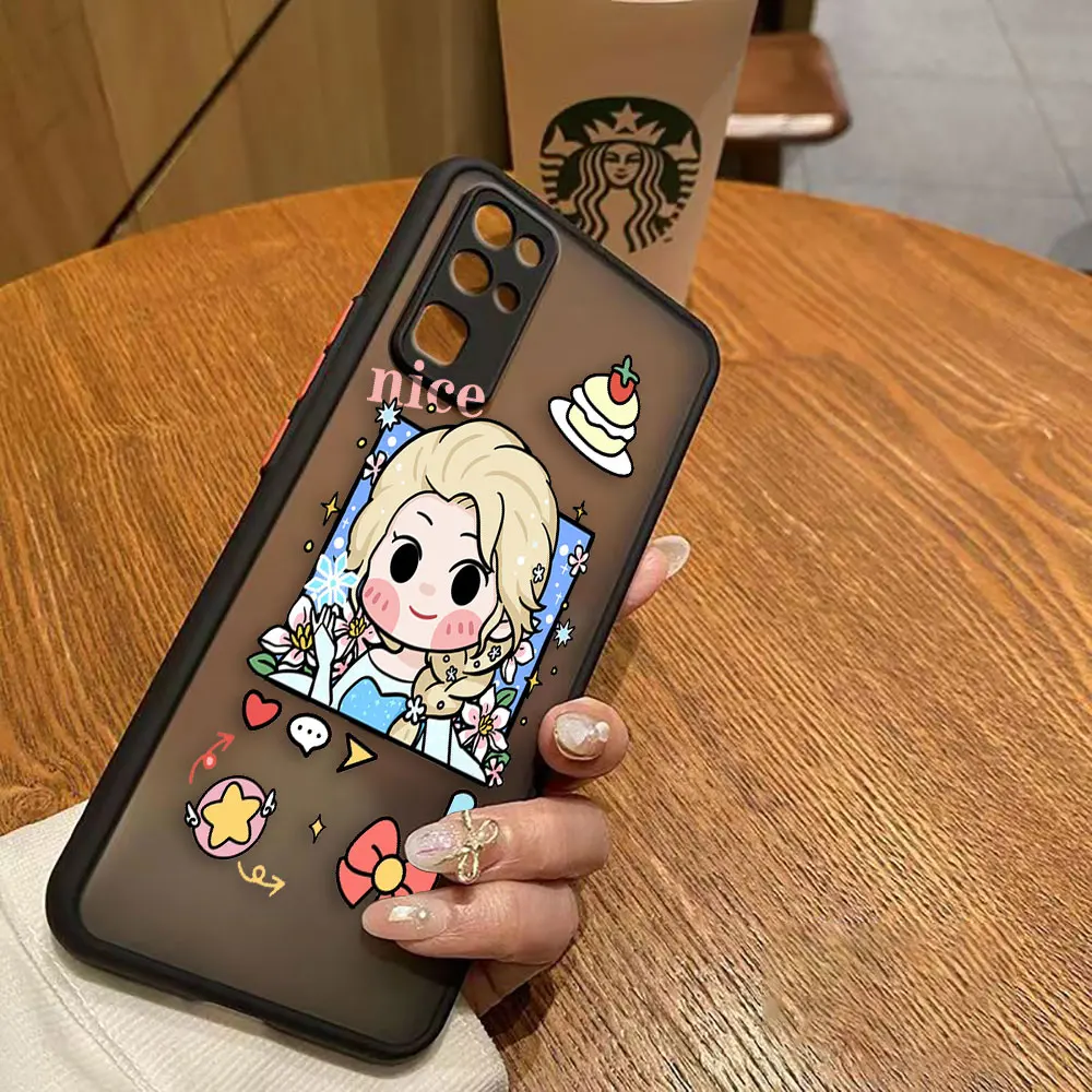 thumbnail image 1 of Matte Case for HONOR 70 50 30S 30 20 8X 9A 9X PLAY 4T X7 X8 X9 X10 5G V40 Case Funda Coque Capa Shell Cartoon Anime Snow White, 1 of 5