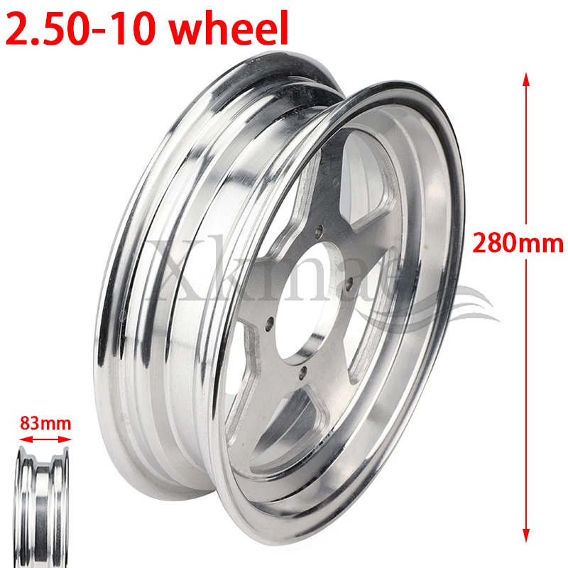 

Monkey Motorcycle Modified Parts Motorcycle 2.50-10 Aluminum Alloy Wheel 10 Inch Wheel Hub Vacuum Rim