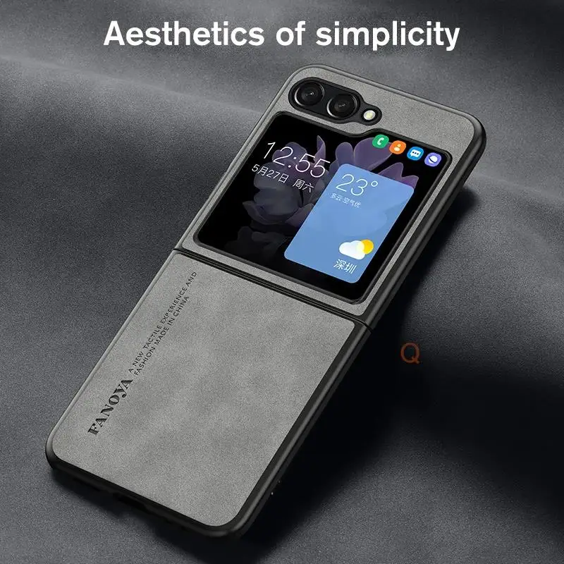Luxury Vintage Sheepskin Leather Shockproof Case