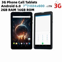 LF705 3G Phone Call Android 6.0 Tablet 7 Inch MTK8735 Quad-Core 1024x600 Pixels 2GB RAM 16GB ROM 2 x Sim Card 1