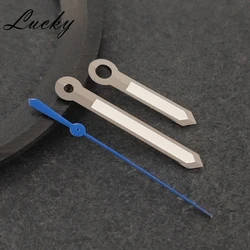 High Quality Silver & Gold Luminous Watch Hands with Green Glow (Top 2.Silvery Blue)