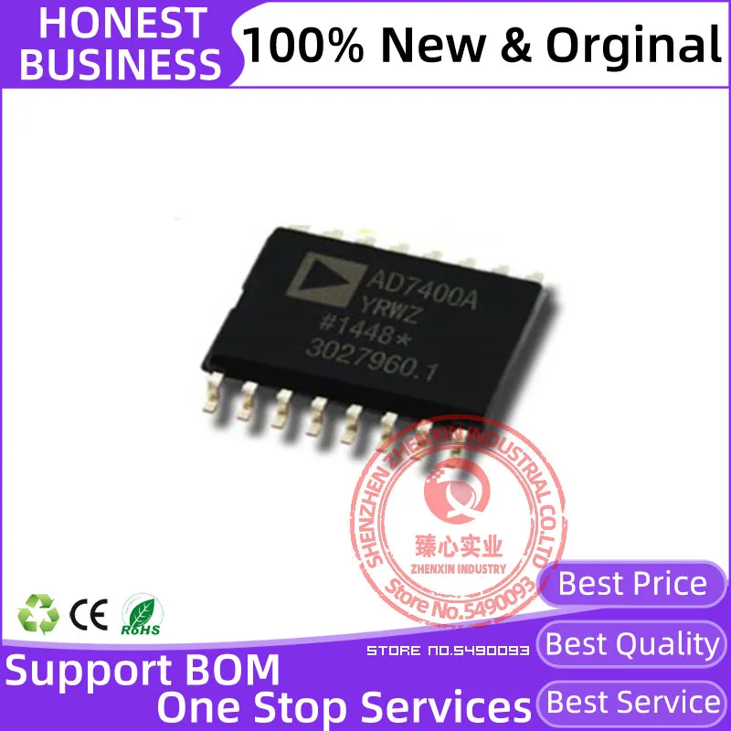 Muslimex Sop16 Originale Ad7400Ayrwz-Rl Acquisizione Dati Adcs/Dacs-Modulatore Sigma-Delta Isolato Specializzato Adc I.C