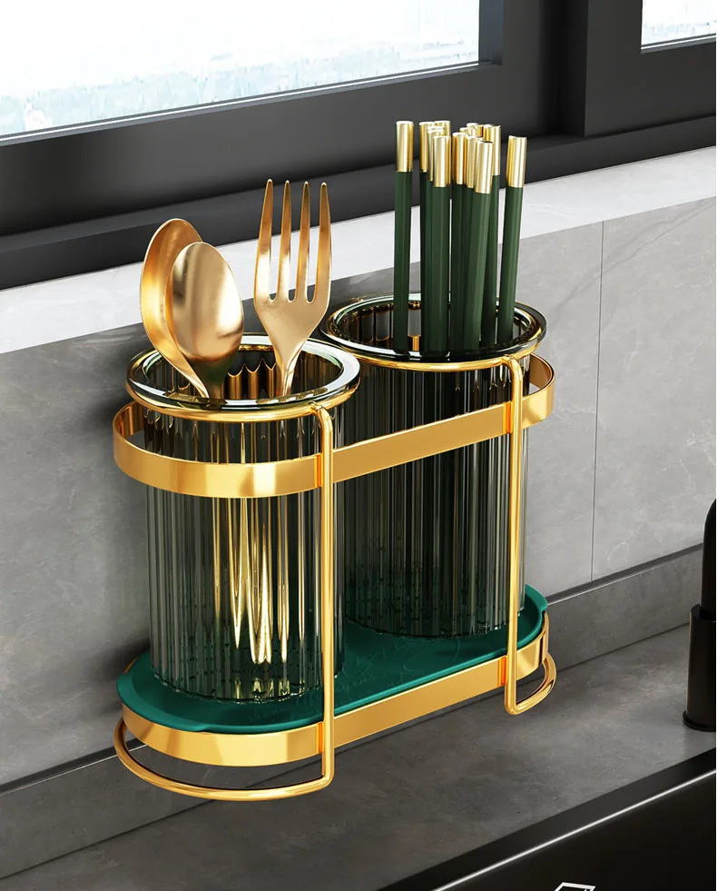 Très Grand Porte-ustensiles - Organisateur D'ustensiles De Cuisine à 4