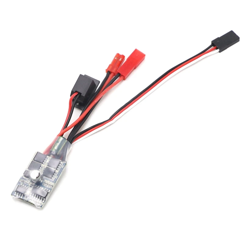 

10Pcs/Lot RC Car Brake 30A Brushed ESC Two Way Motor Speed Controller For 1/16 1/18 1/24 Car Boat Tank(With Brake)