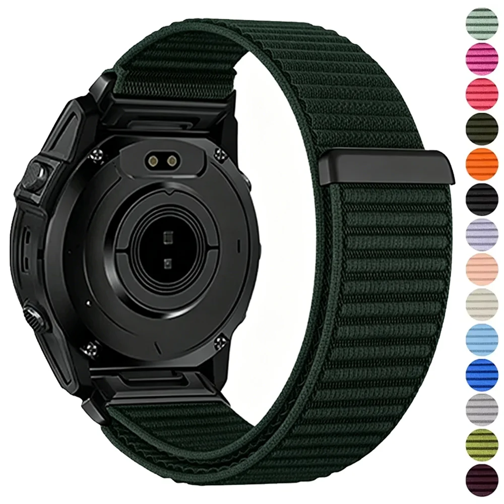 Quick Fit Multi-Size Nylon Watch Strap - Durable Adjustable Bracelet Band