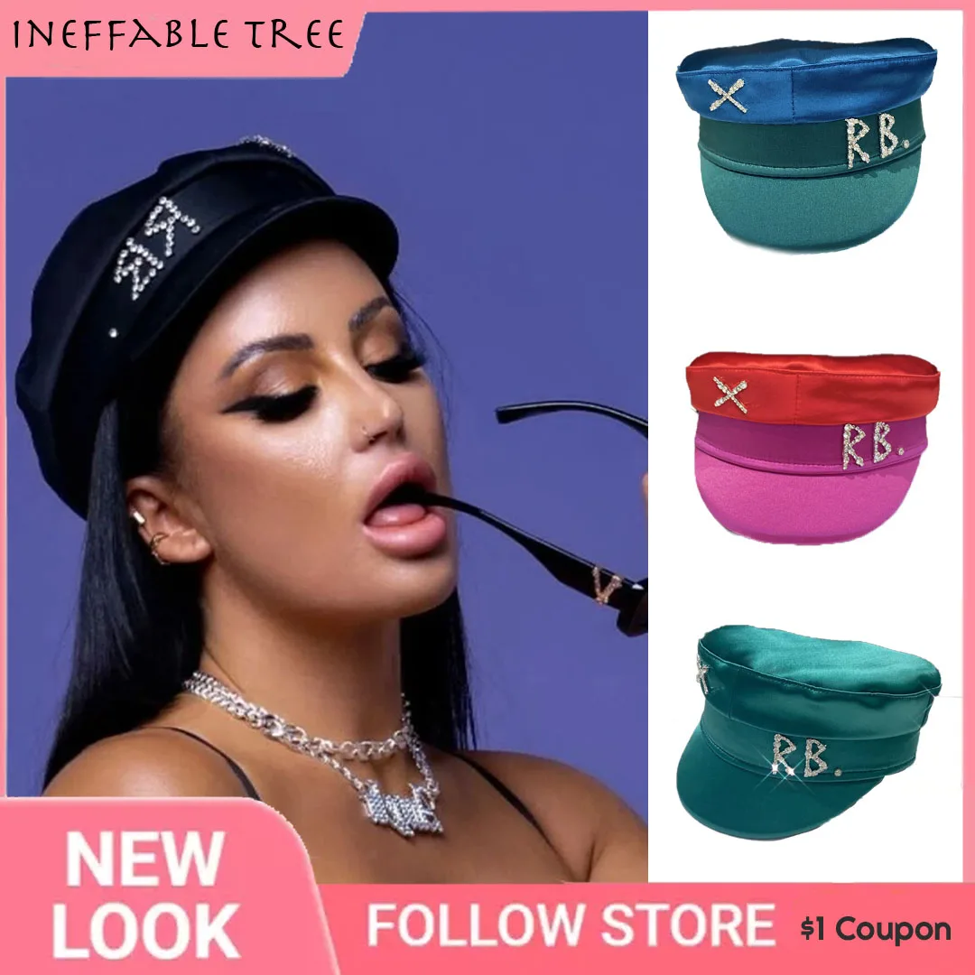 

Brand Products Designer Spring Summer Hats for Women Diamond Letters Multicolor Newsboy Hat Baker Boys Hat Shade Boina Hombre