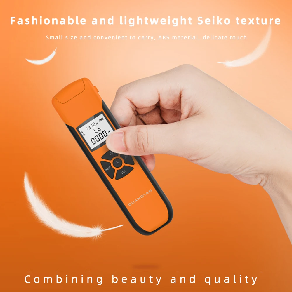 Optical Power Meter G10 Rechargeable Battery FTTH Fiber OPM FC/SC/ST With Flash Light optical power meter