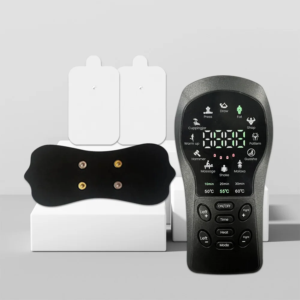 

Portable EMS Muscle Stimulator Electric Body Massager Tens Unit machine Microcurrents Low Frequency Relaxing Physiotherapy