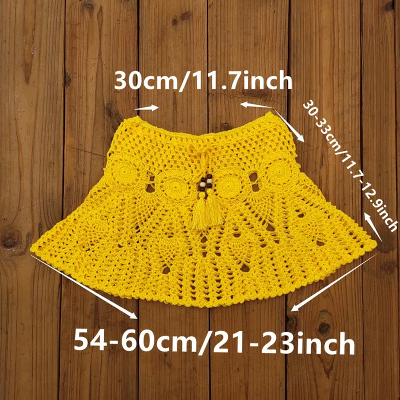 Sexy Women Fishnet Cover Ups Hollow Out Bodycon Women's Swimwear See through Tassel Dress without swimsuit cover up swimsuit coverup fishnet cover up women dresses