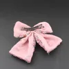 New Fashion Color Fabric Pearl Rhinrhinedhair Clip Bracelet Set Ladies Street Photo Highlights Hair Clip474 3