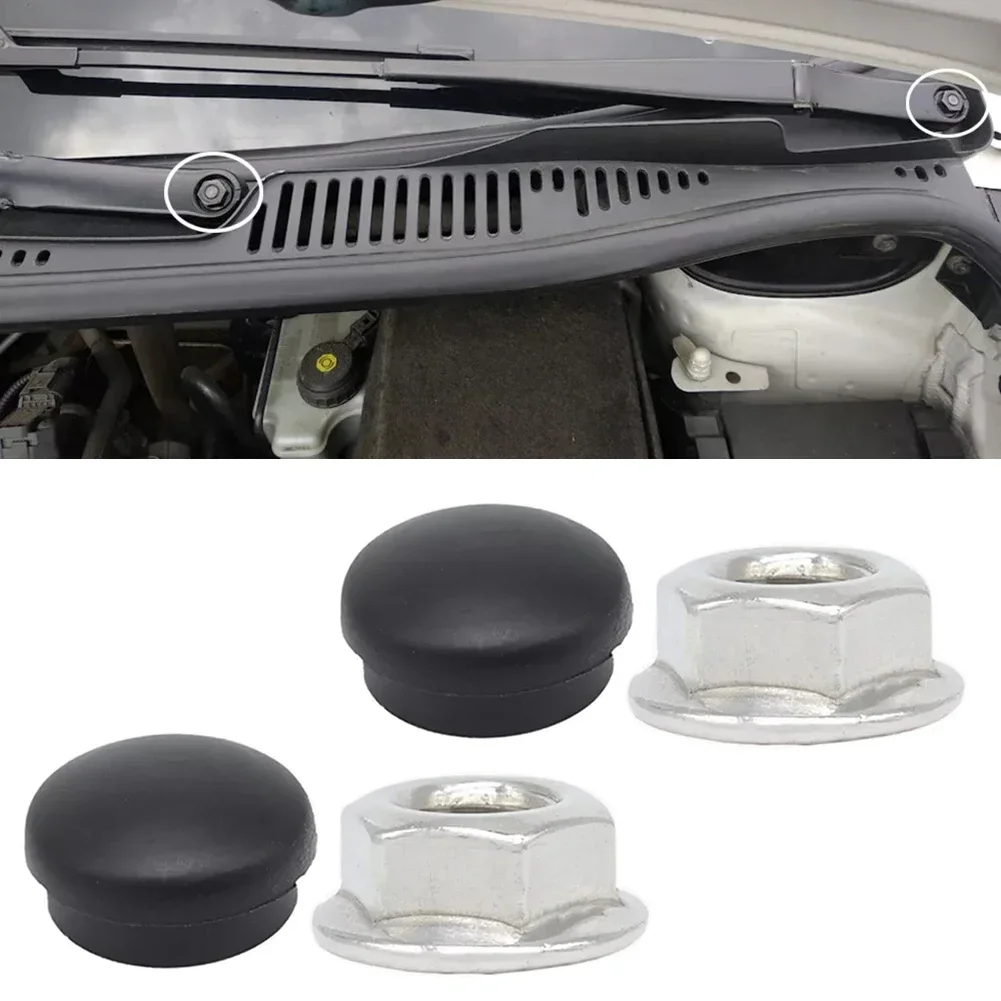 Tapa de tuerca de limpiaparabrisas delantero de coche Kit de cubierta tapa-de-tuerca-de-limpiaparabrisas-delantero-de-coche-kit-de-cubierta