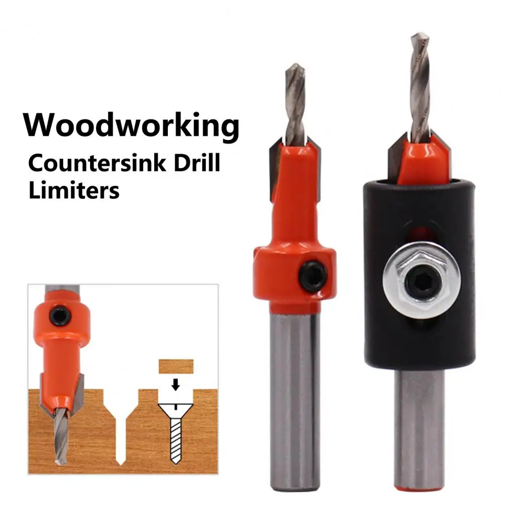 PracticalDrillStopperPlasticCountersinkDrillBitConvenientHex