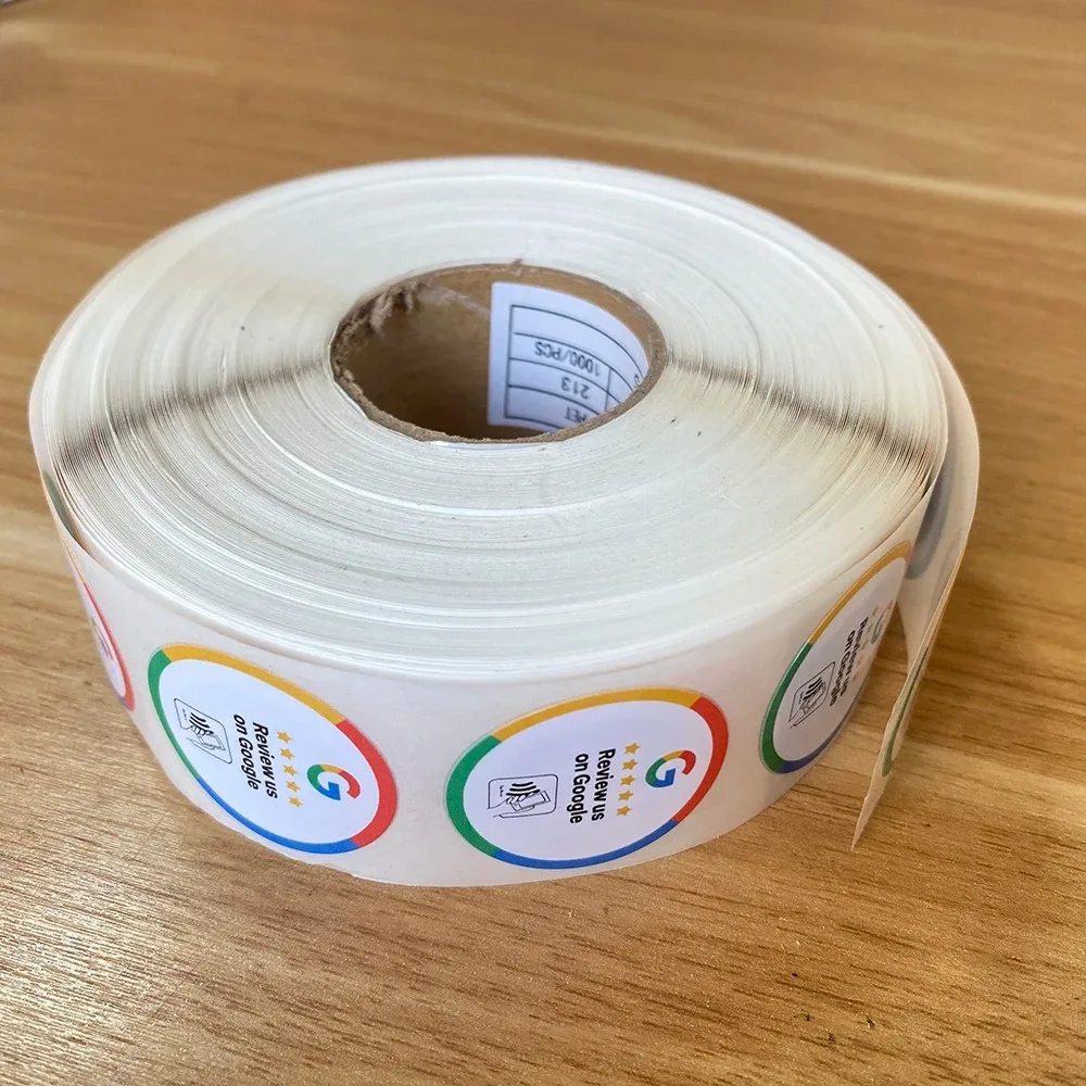 구글 리뷰용 NFC 스티커, 구글 탭, 리뷰용 카드, 리뷰용 PVC 소재, 내구성 높임, 20 개