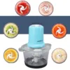 Electric Meat Grinders 2L Food Crusher Quick Chopping Mixing Multifunctional Vegetable Slicer Processor Chopper Kitchen Tool 3