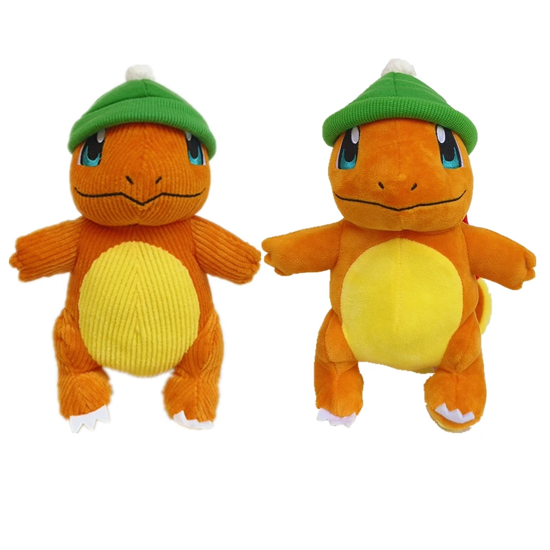 NEW Original Charmander Plush toy 20cm Pokemon Pillow Soft Stuffed Toy Japan Anime Dragon Plush Doll Gift For Children new pokemon plush doll kawaii pikachu eevee little fire dragon fire breathing dragon children s toy stuffed pillow