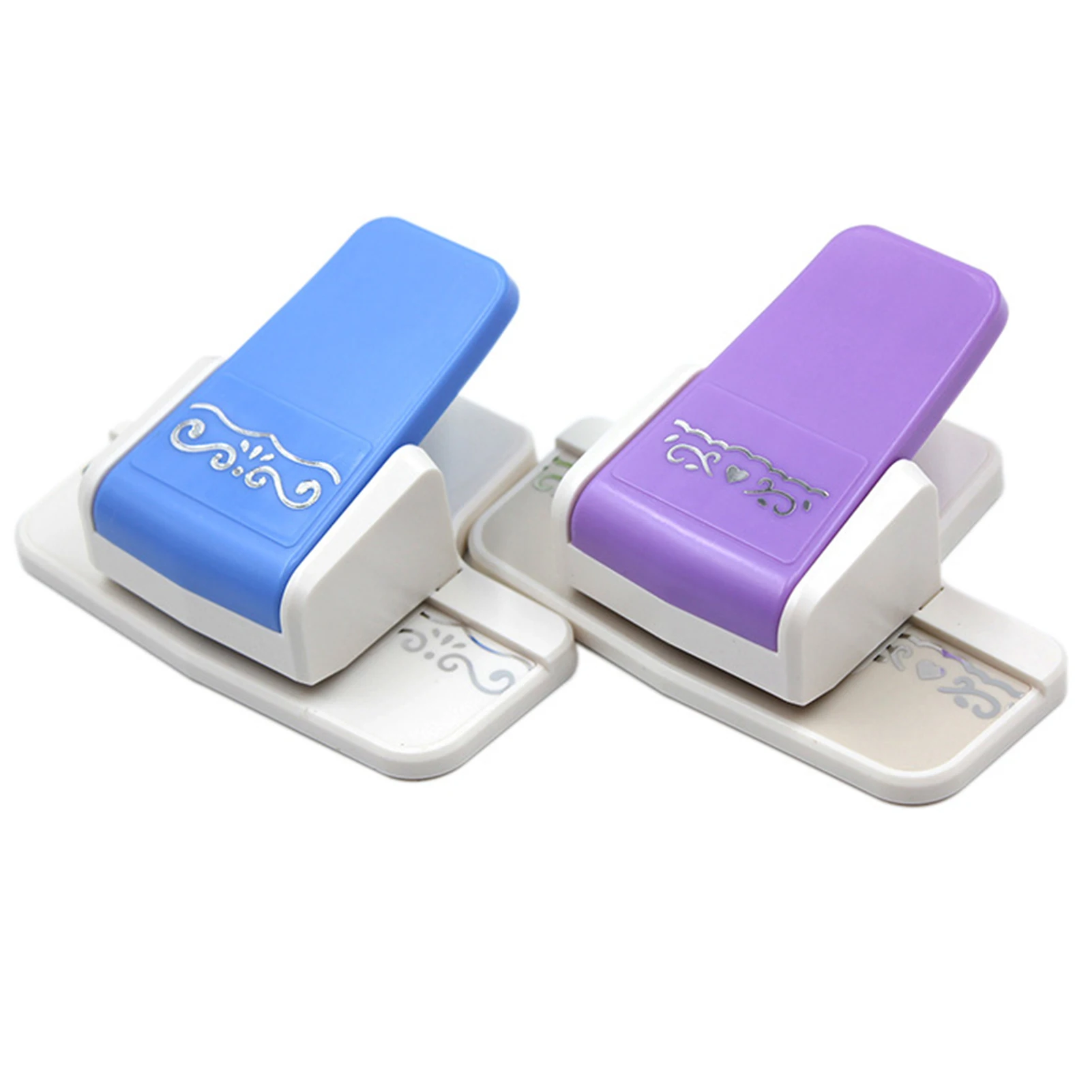 Edger Border Craft Punch Diamond Flowers Puncher flourish Squares for Gift DIY Projects Paper Crafts Card Making Scrapbooking