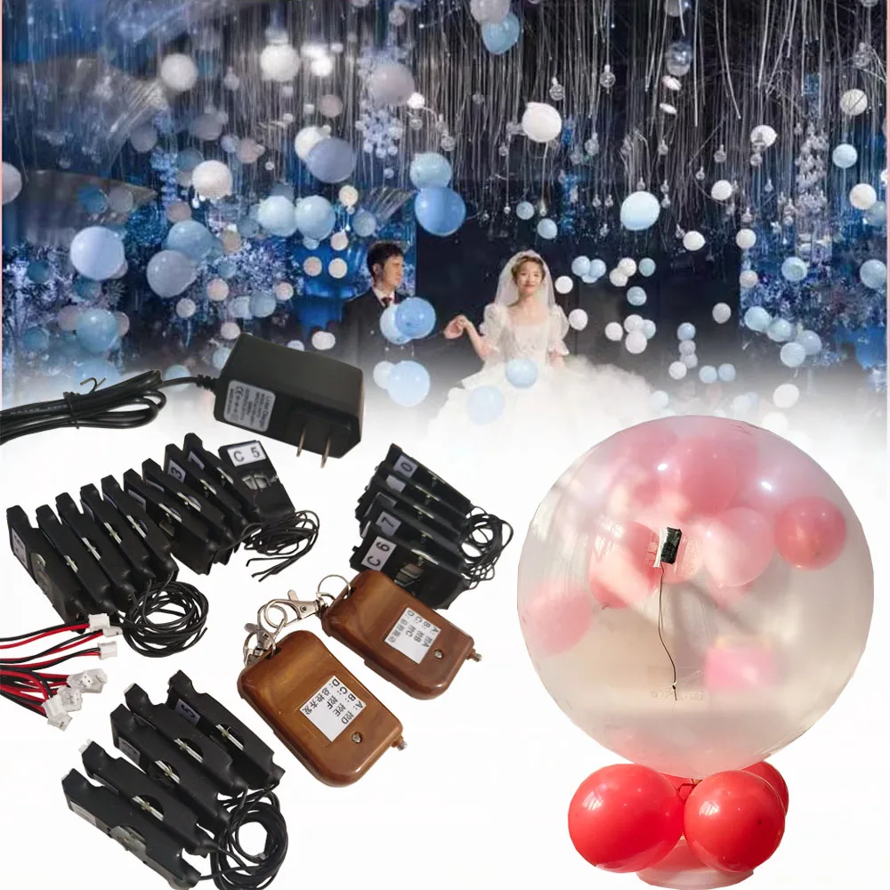 Remote Control Balloons Poppers 4 6 8 10 12 16 20 30 Cues Explode ...