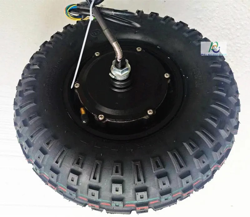 14 Inch 14x5.06.5 Tyre Brushless Gear Doble Axles Scooter Hub Motor