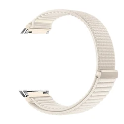 Adjustable Nylon Strap Replacement Bracelet for Smartwatch Band Accessories (Starlight)