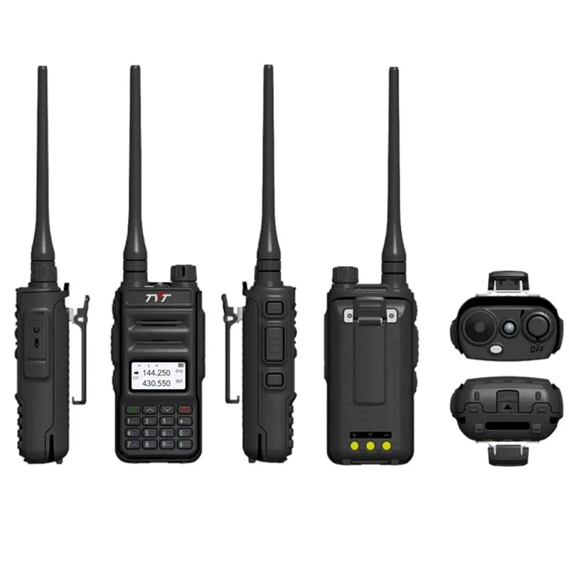 TYT TH-UV88 Walkie Talkie 5W UV Dual Band Portable Two Way Radio THUV88 Long Range Communication Radios Amateur FM Transceiver 5