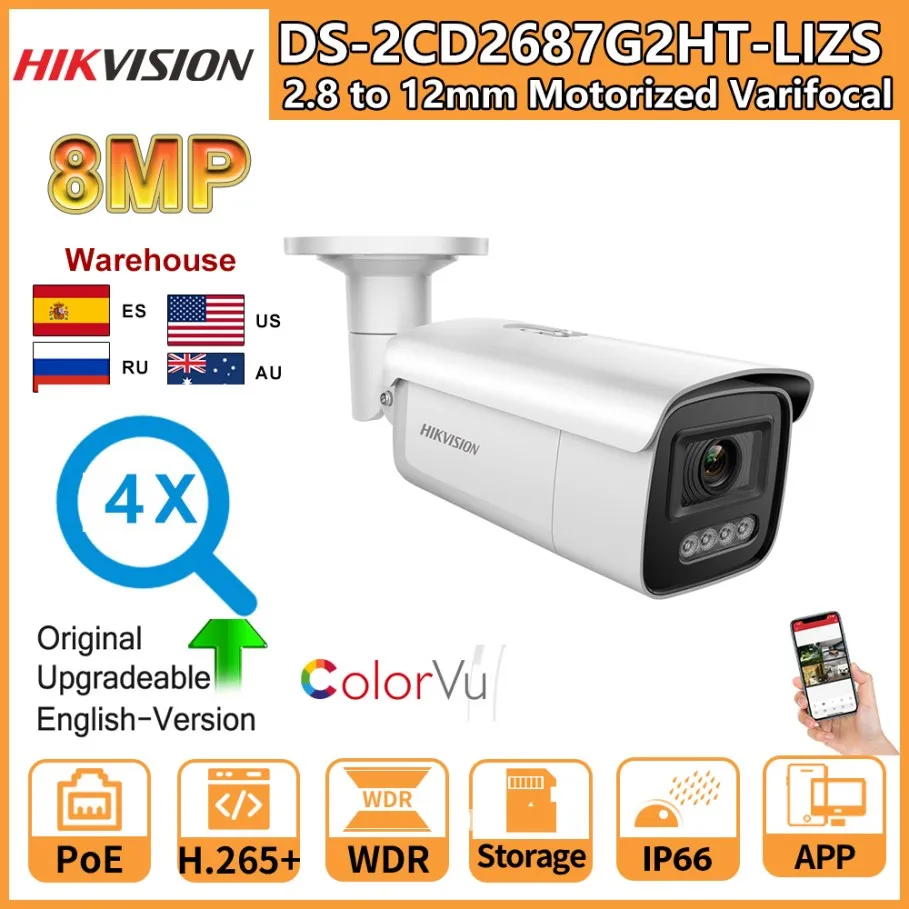 8MP Smart Hybrid Light ColorVu Bullet Camera