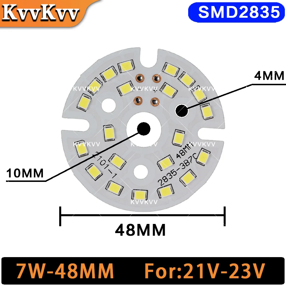 High Brightness LED Light Board with SMD2835 Lamp Beads - Warm White / Neutral Light for DIY Lighting Projects