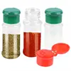 1CS Plastic Spices Condiment Jar Salt Pepper Boxes For Kitchen Gadget Tool Organizer Storage 100MLSeasoning Shaker Bottles 1