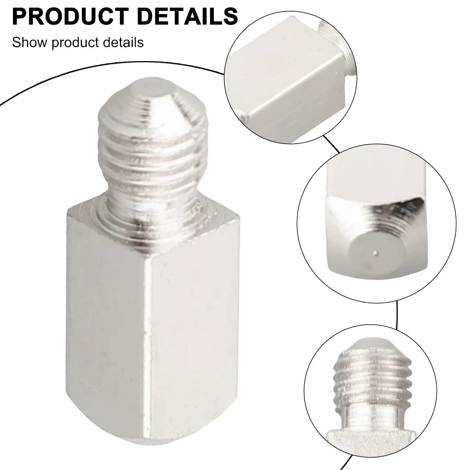 2PCS Stainless Steel Square Shaft Juicer Conversion Head Metal Drive Pin Stud Mixer Parts For Oster 6628 6632 Juicer Accessories