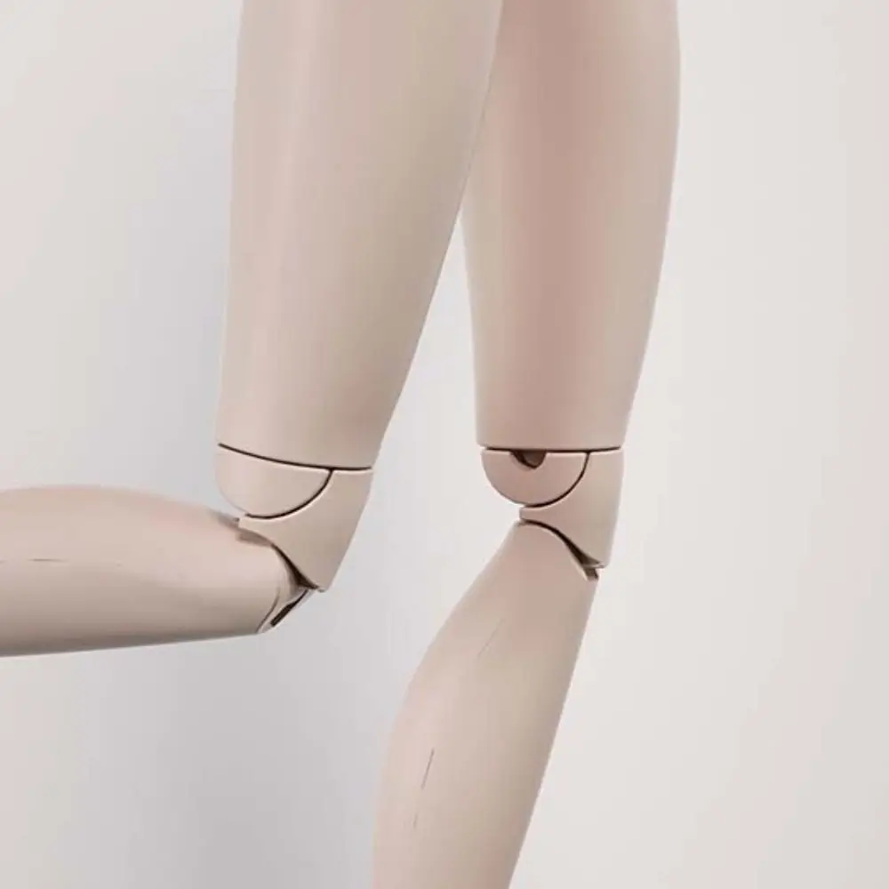 Birthday Gift Multi Joints 's Body Replacement White Skin 1/6 Model Body 26.5cm Height Movable BJD Body Mjd Accessories