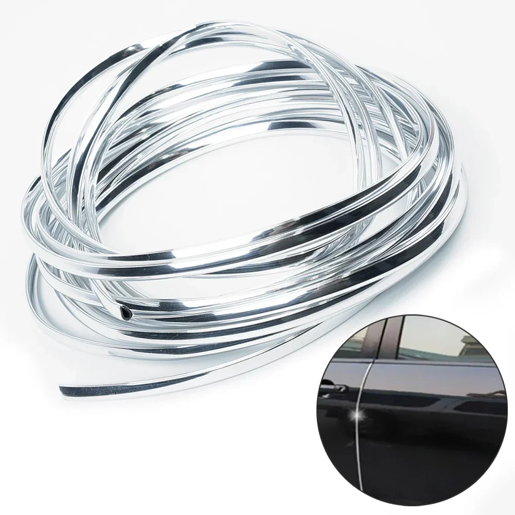 Car Air Vent Protection Strip Roll Chroming Trim Strip Door Edge Scratch Guard Protector Universal Decoration Accessories 6M