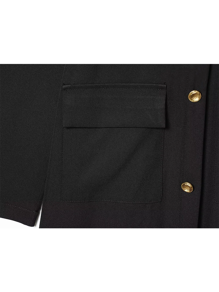 New Arrivals Women's Belt Long Dress Round Neck Long Sleeve Slim Fit Temperament Elegant Midi Dress Ladies Office Fashion Dress