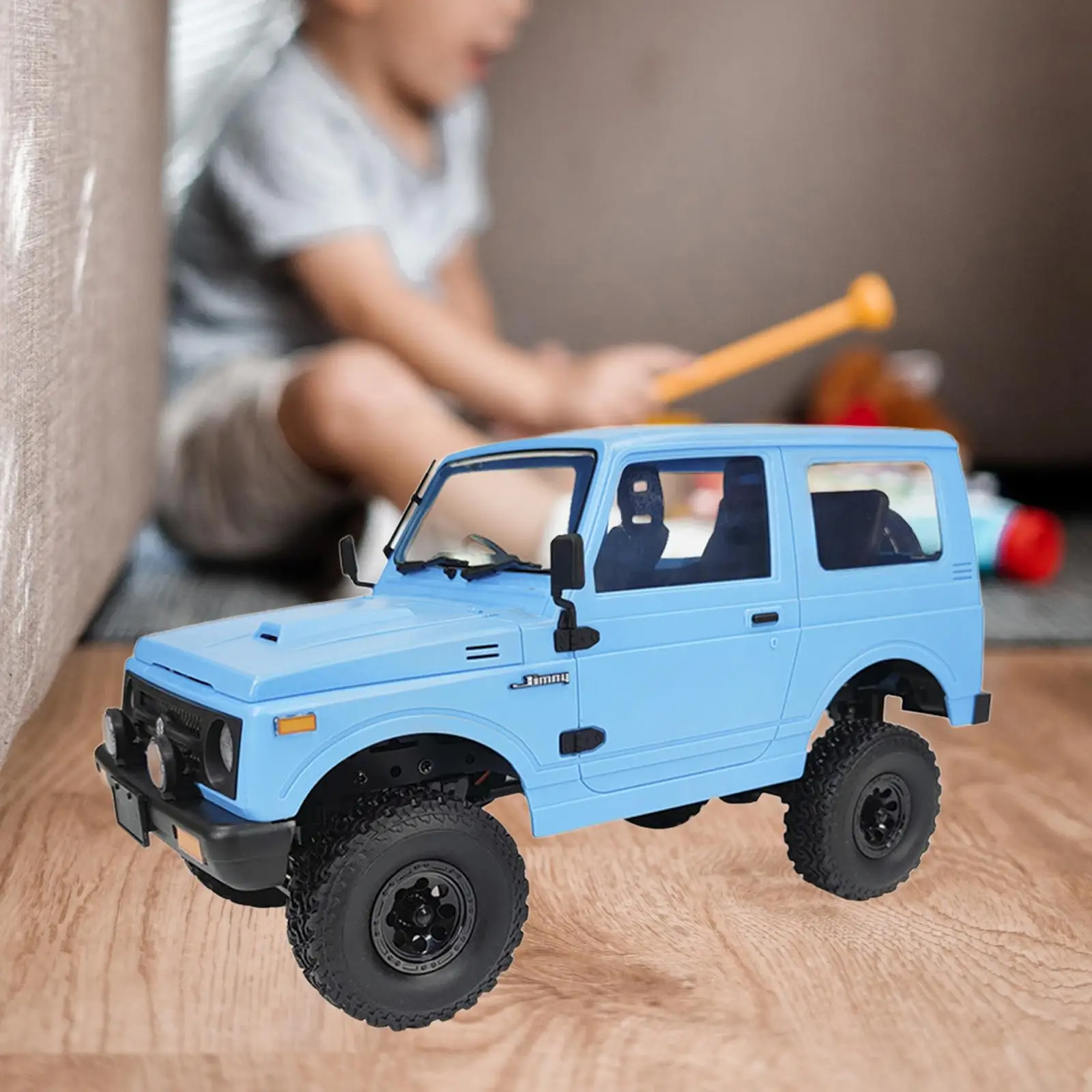 

1/10 4WD Professional RC Off road Vehicle Model Naughty Dragon C74 Jimny Warrior JA11 Climbing Remote Control Vehicle