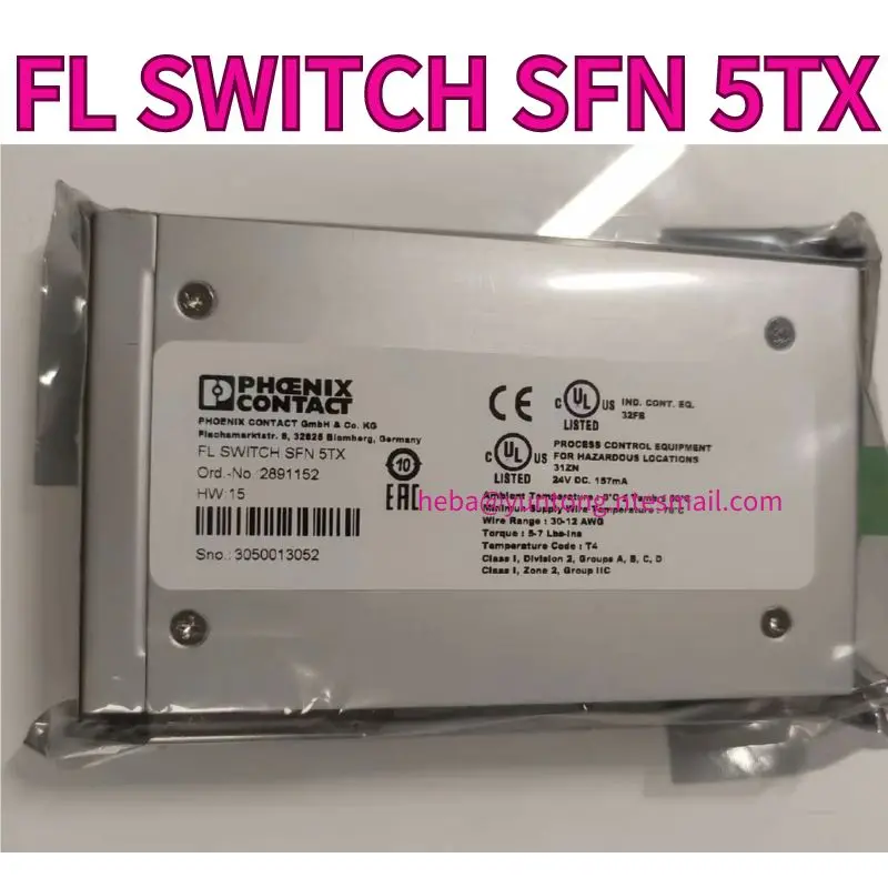 

New 2891152 FL SWITCH SFN 5TX Switch