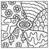 Trippy & Groovy Coloring Book for Youngsters – 24 Pages of Psychedelic Animal Sketches, Creative Painting & Relaxing Art Relax 6