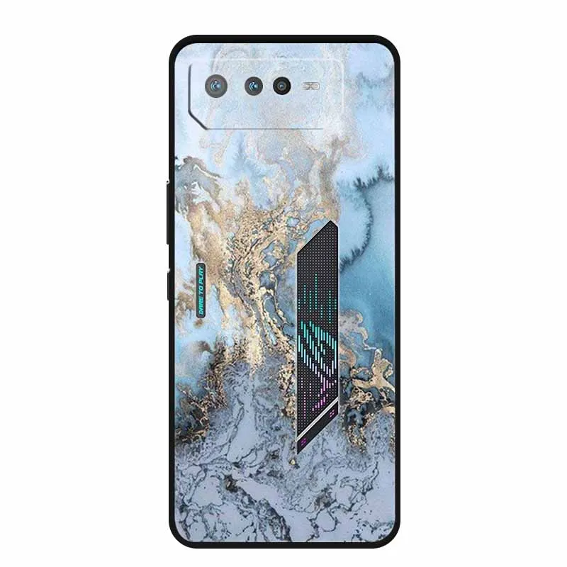 Fashion Soft TPU Silicone Back Case for Asus ROG Phone - Trendy Protective Phone Cover Bumper