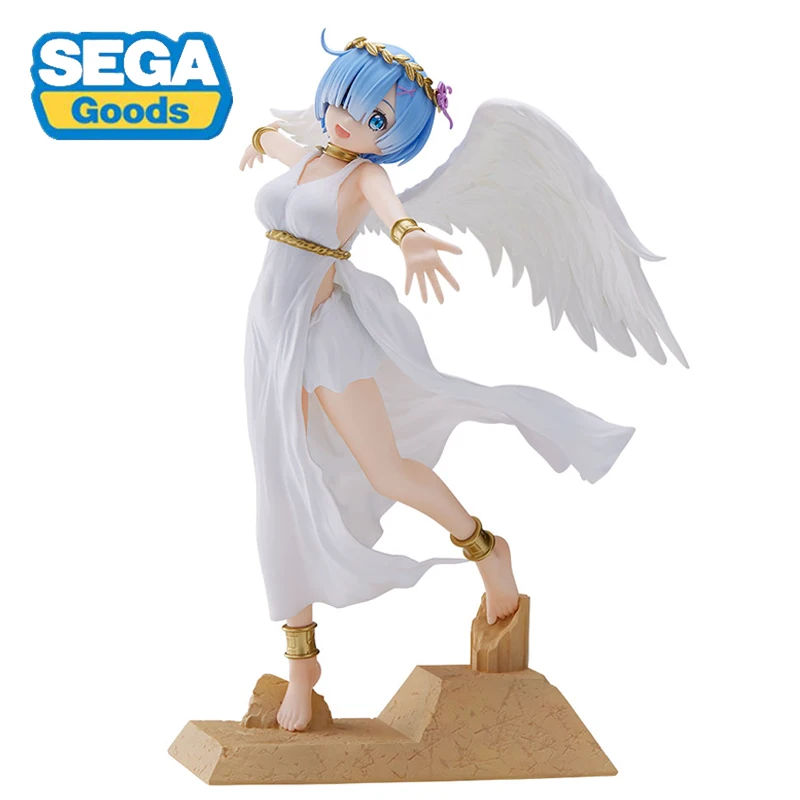 

Оригинальные фигурки SEGA Rem Re: жизнь в другом мире от нуля, 21 см, ПВХ, аниме, коллекционные модели игрушек