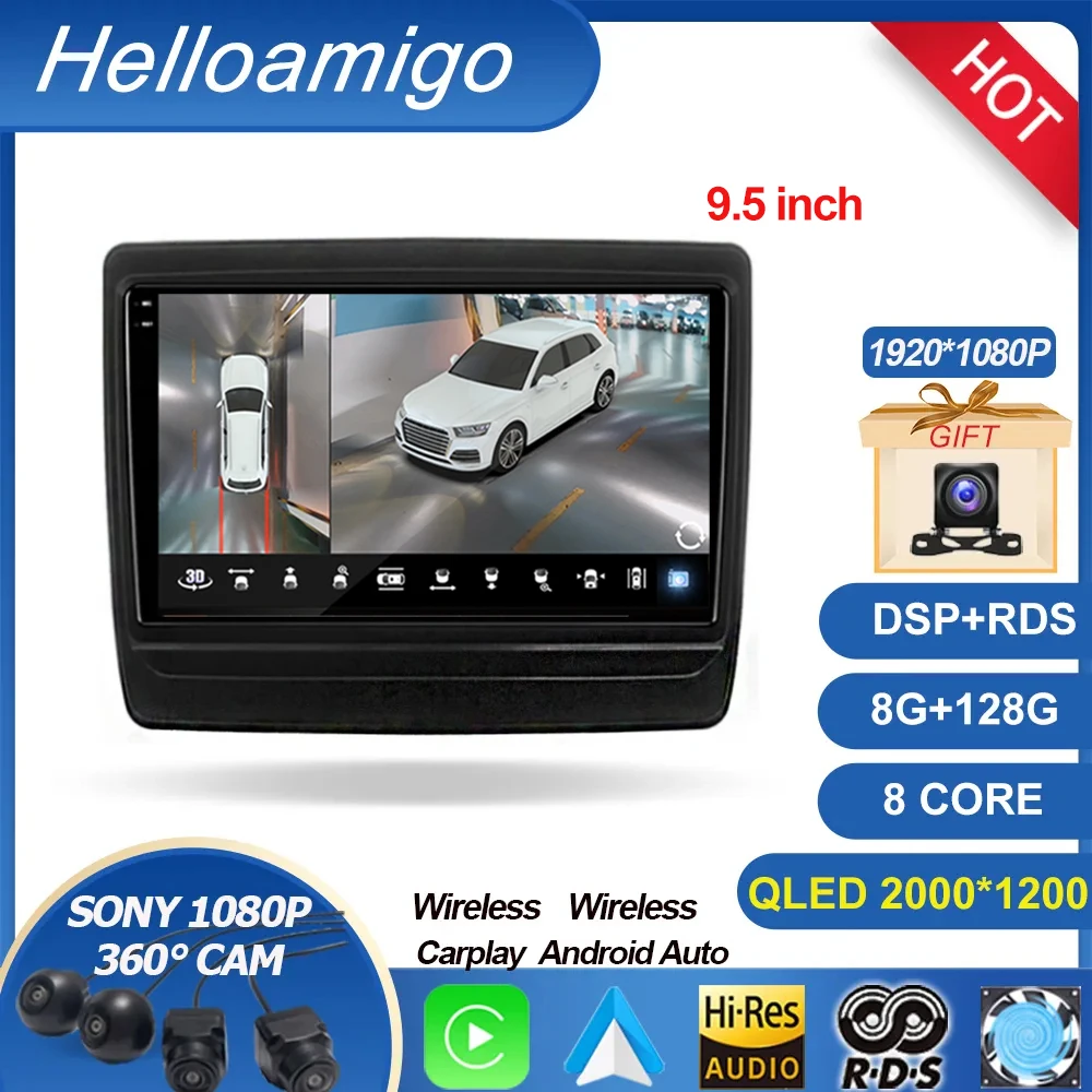 

Android 13 for Isuzu D-Max Dmax 2020 2021 2022 Auto Multimedia Dvd Radio Audiospeler Stereo Carplay Head Unit 9 "Octa Core