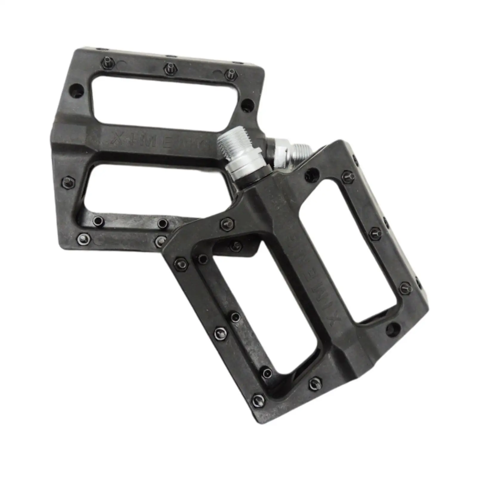 2Pcs Mountain Bike Pedals Sturdy Anti Skid Ultralight Practical Bicycle Wide Flat Pedals for Road Bike Adults Bikes Accessories