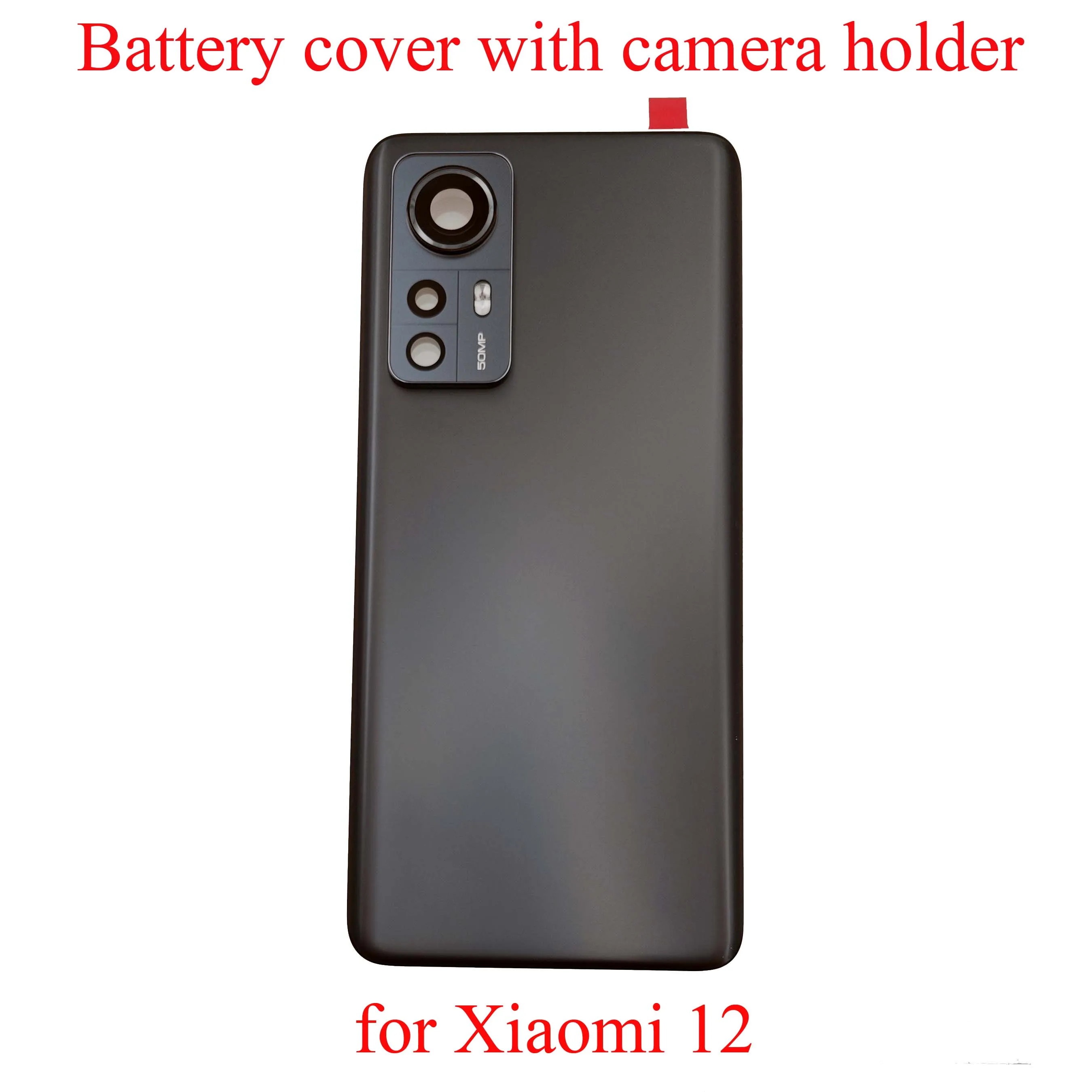 NewGlassLidBackCoverBatteryDoorHousingCoverforXiaomiMi12