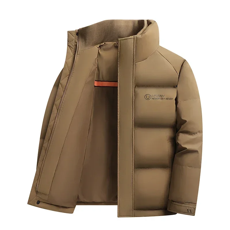 thumbnail image 1 of Chaqueta de invierno para hombre, chaqueta corta de plumón, nueva ropa de diseñador 2024, con capucha, gruesa, con calefacción, de lujo, de manga larga, para hombre, 1 of 5