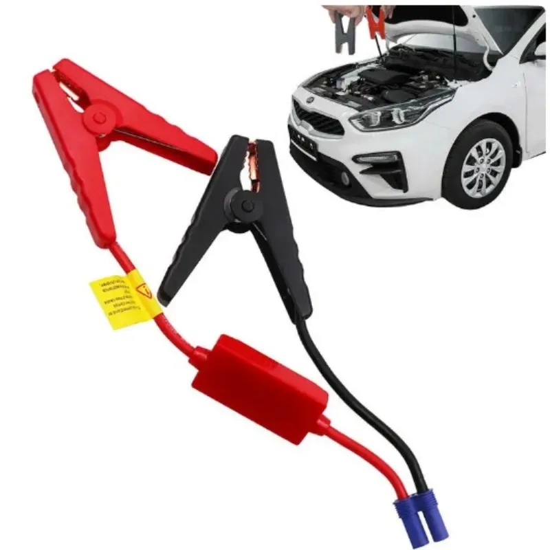 

Car Jump Starter Cable Emergency Jumper Cable Clamp Booster Battery Clips Portable Booster Cables Accessories For Automobiles