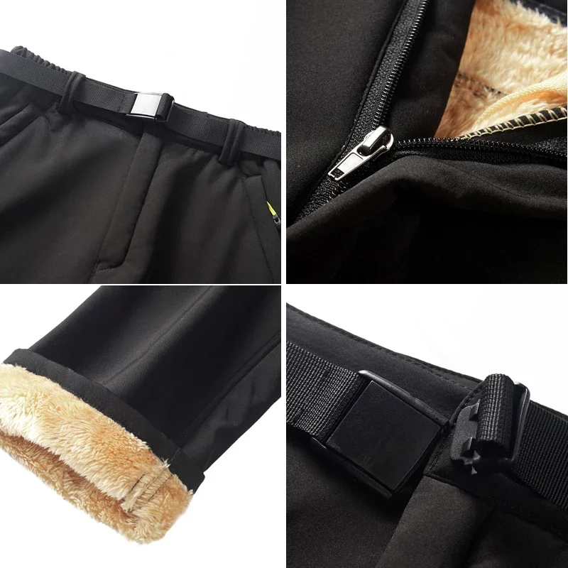 Winter Ski Pants For Men Women Outdoor Windproof Waterproof Warm Snow Trousers Outdoor Snowboarding Trekking Pants ski pants
