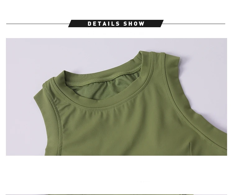 Description Picture 3 of itemCasual Shirts for Women Comfortable Sports Yoga Vest Women's Sleeveless Bottom Dance Fitness Bra