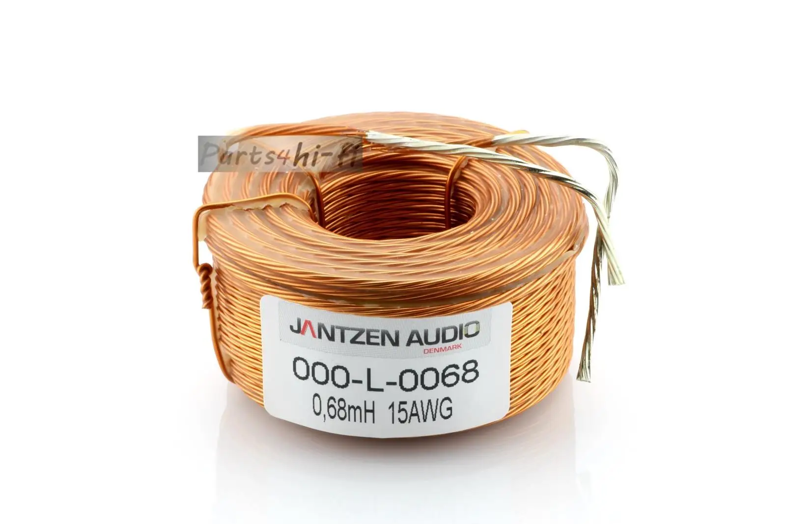 2pcs/lot Danish Jantzen audio wax Litz wire 7-strand core oxygen free copper speaker divider inductor coil 15AWG free shipping 2pcs 2 way car audio frequency divider oxygen free pure copper inducto