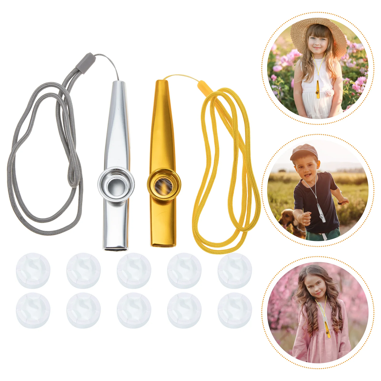 

Metal Musical Instrument Kazoo Child Instruments Kazoos Aluminum Alloy Kids Toy