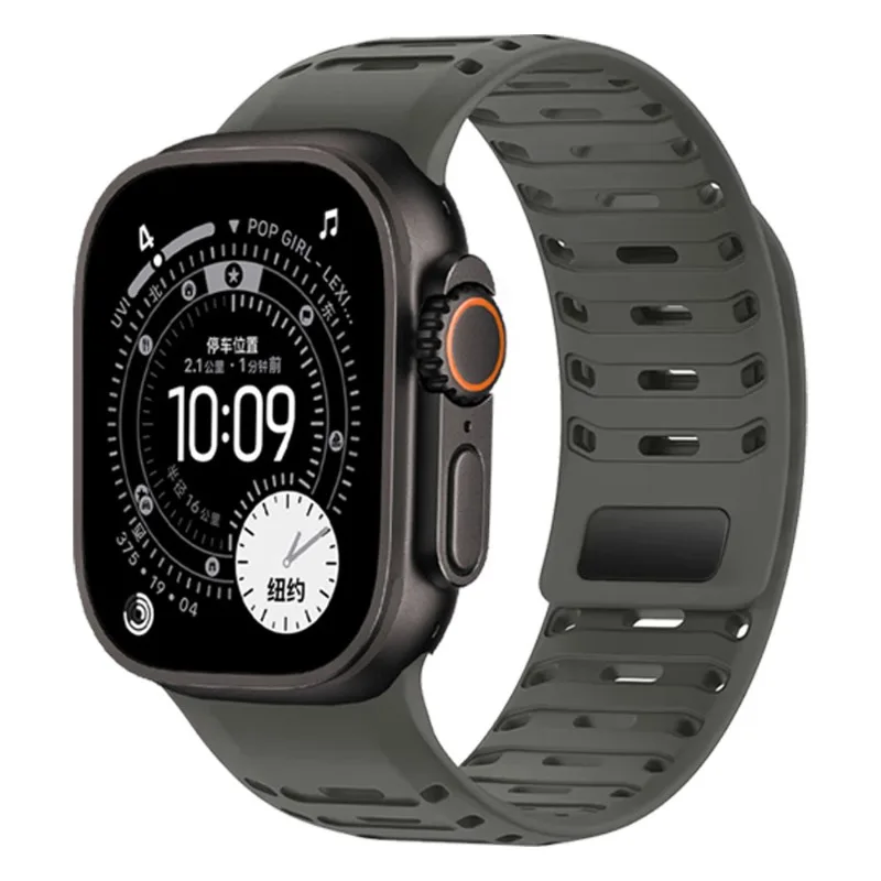 Magnetic Silicone Comfort Strap for Apple Watch