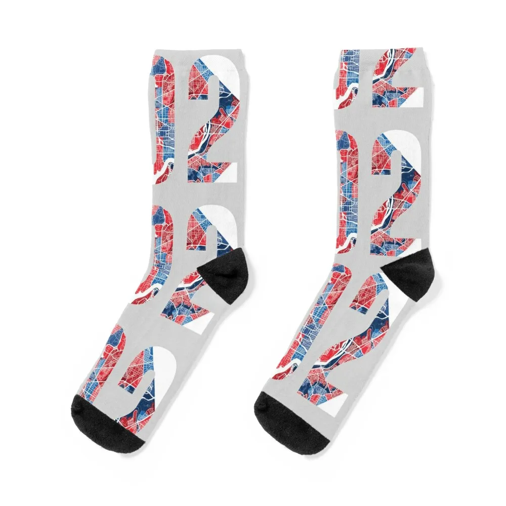 

Washington DC 202 Map Socks hockey summer anti slip football socks custom socks Socks Ladies Men's