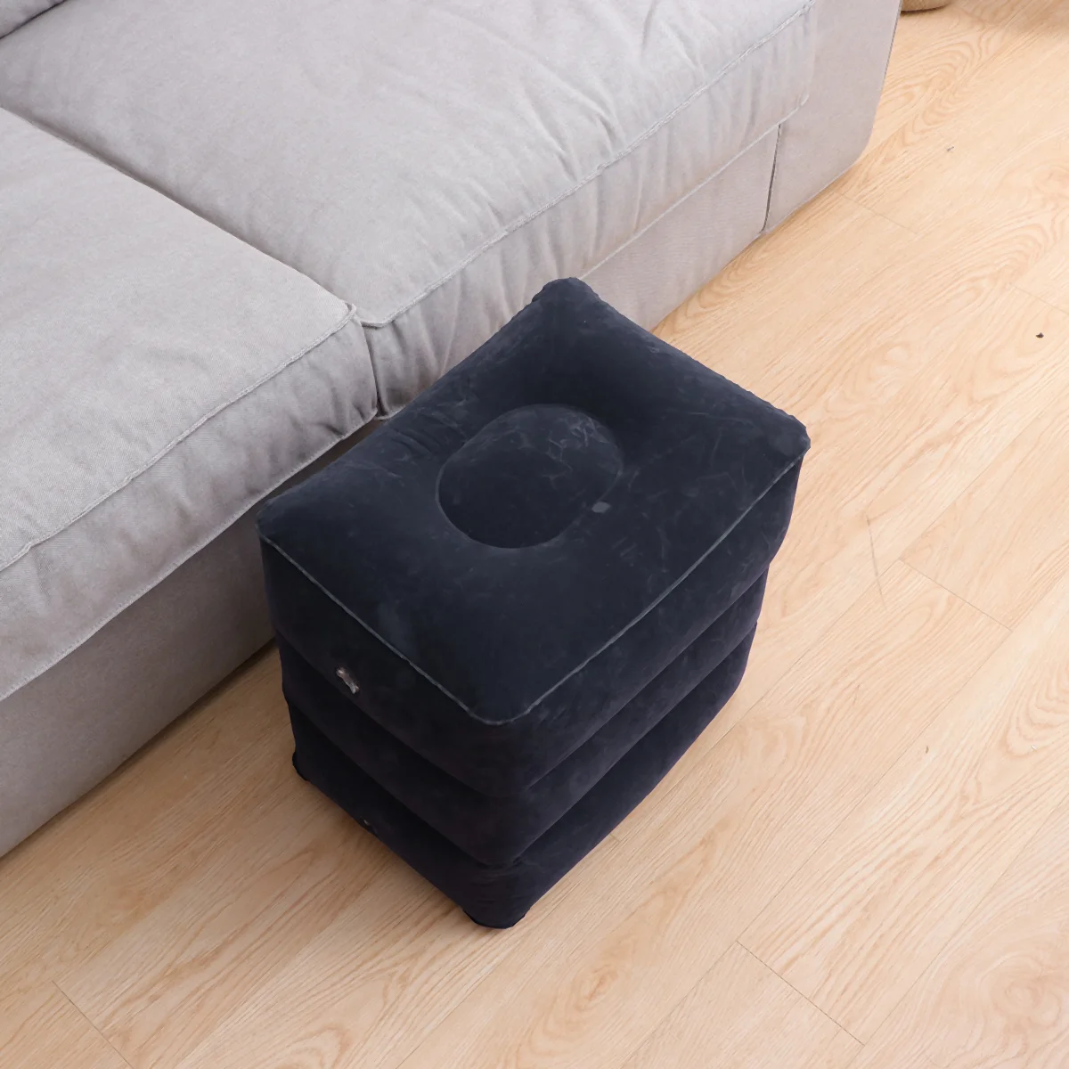 

Car Mat Couch Pillows Inflatable Air Mattress Travel Cot Foot Stool Rest Cushion Yoga