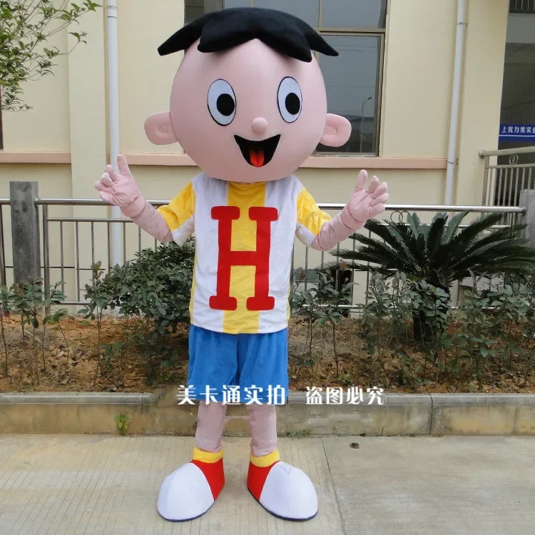 

Boy Mascot Costume Adult Fancy Dress Halloween Party Costume Cartoon Boys Funny Mascots Carnival Character Suit Fancy Dress