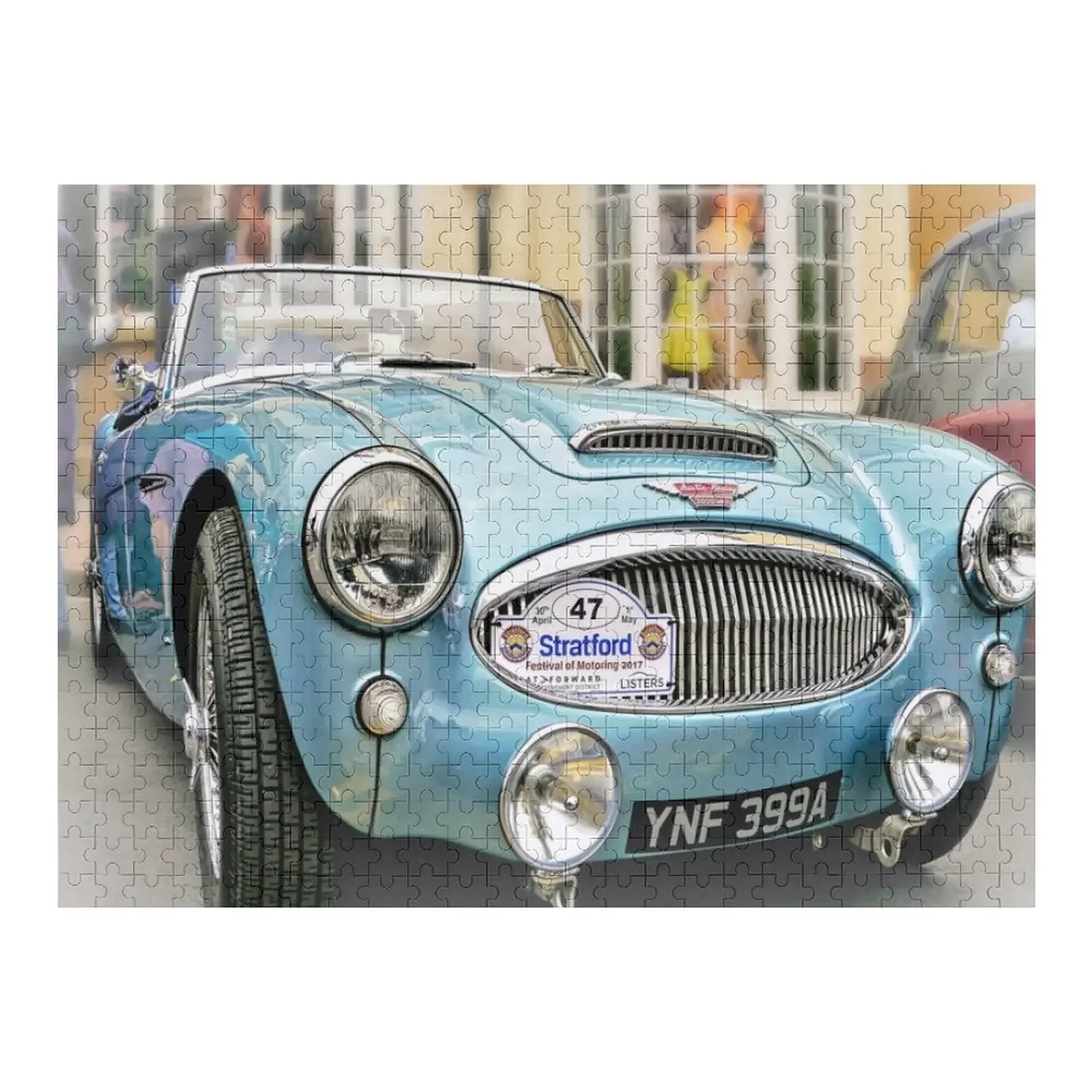 British Sports Car Jigsaw Puzzle Personalised Personalized Gift Ideas Puzzle